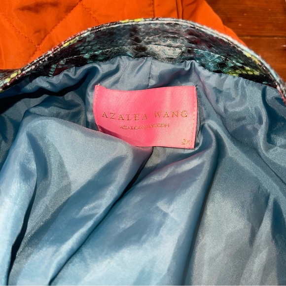 Azalea wang Vibrant Snake Print Jacket 2X - Picture 9 of 9